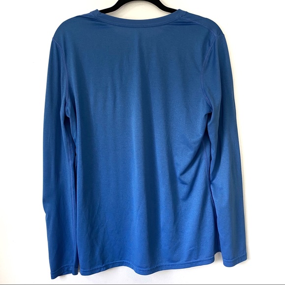 Nike Long Sleeve Blue Running Top Extra Large xl - Picture 4 of 6